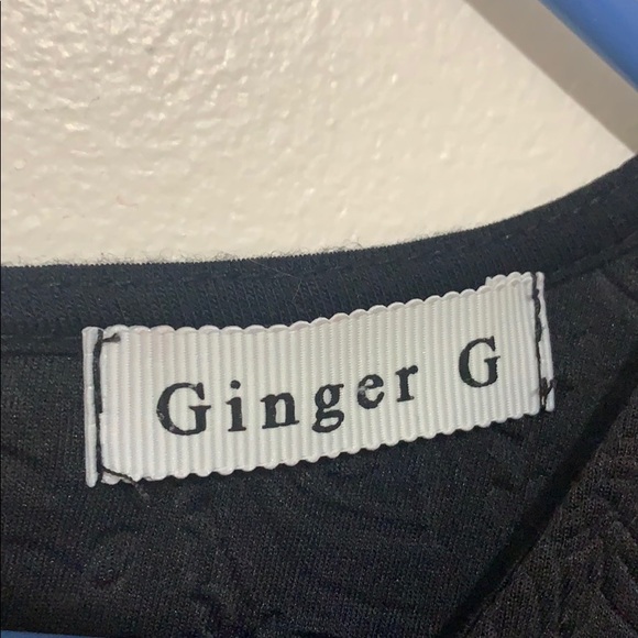 Black Floral Ruffle Shirt - Picture 4 of 4